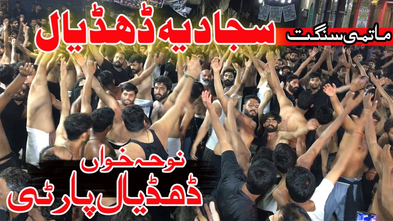Dhudial Party Noha | Yah Hussain Yah Hussain | Multan SotriWat Matamdari 2024