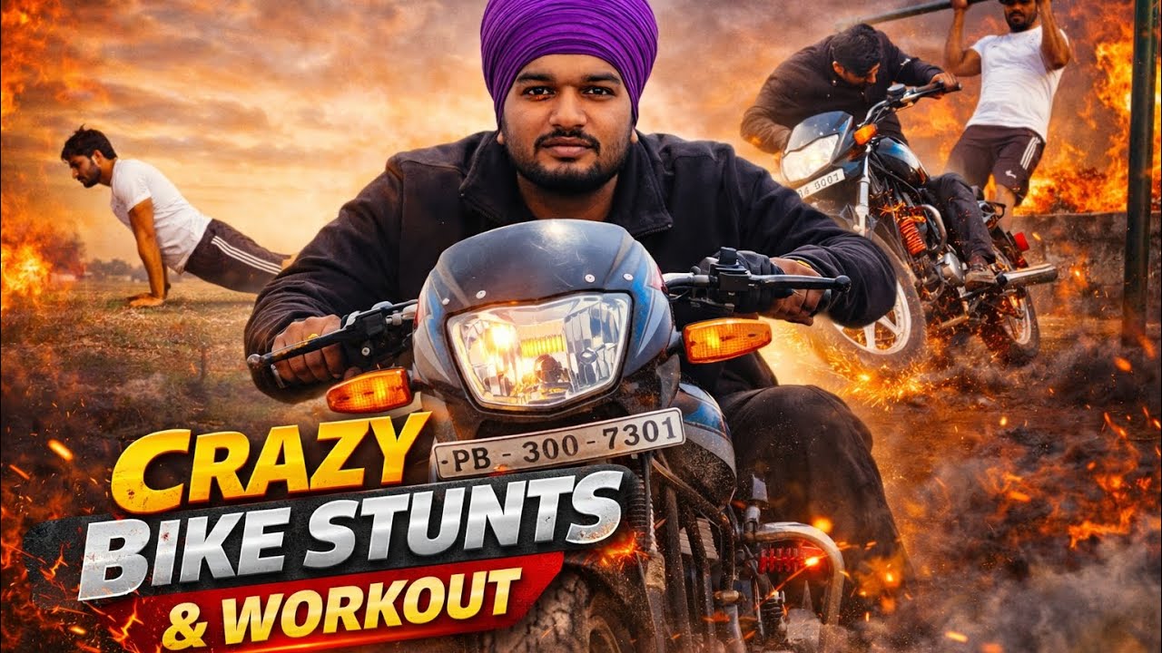 ਮੋਟਰਸਾਈਕਲ nall ਪੰਗੇ 🏍🤪 full day vlog chack now ♥️💯 #funny #comedy #travel #travelvlog #automobile 