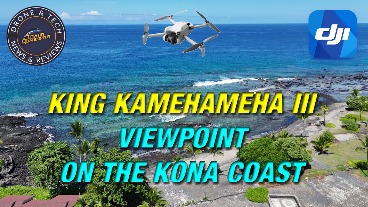 DJI Mini 4 Pro at the King Kamehameha III Vista Point on the Island of Hawaii