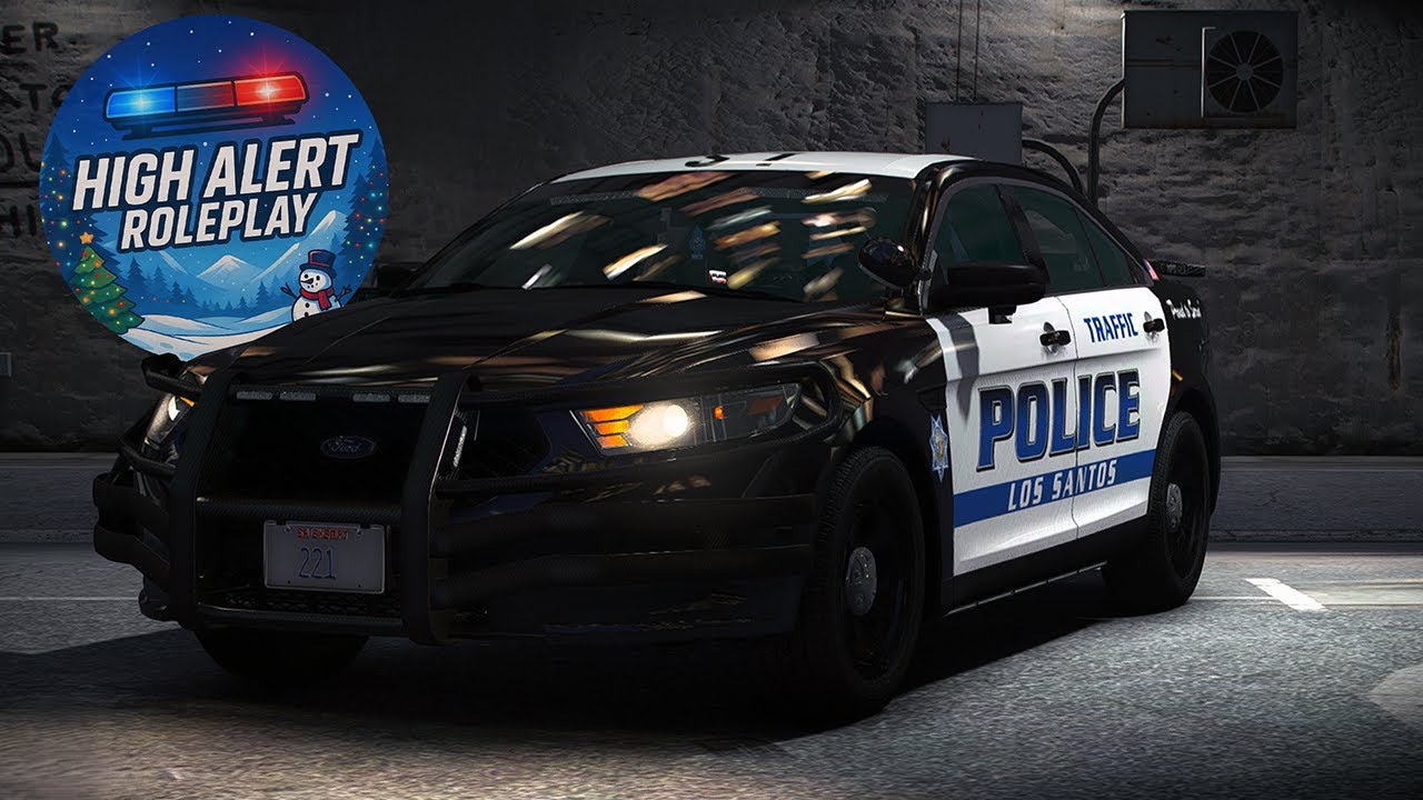 Patrolling as LSPD | Traffic Unit!| HighAlertRP