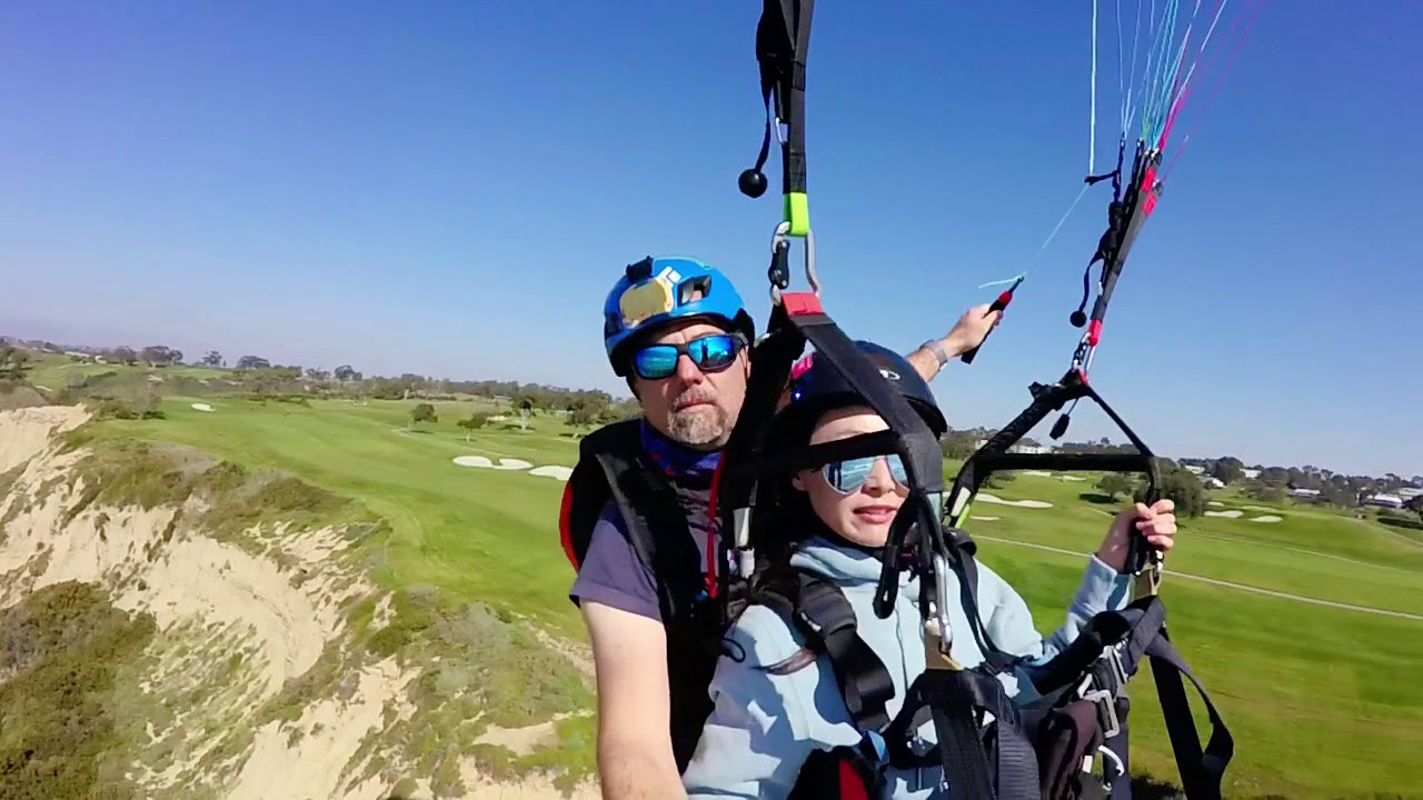 jingjing wang Paragliding at Torrey Pines Gliderport