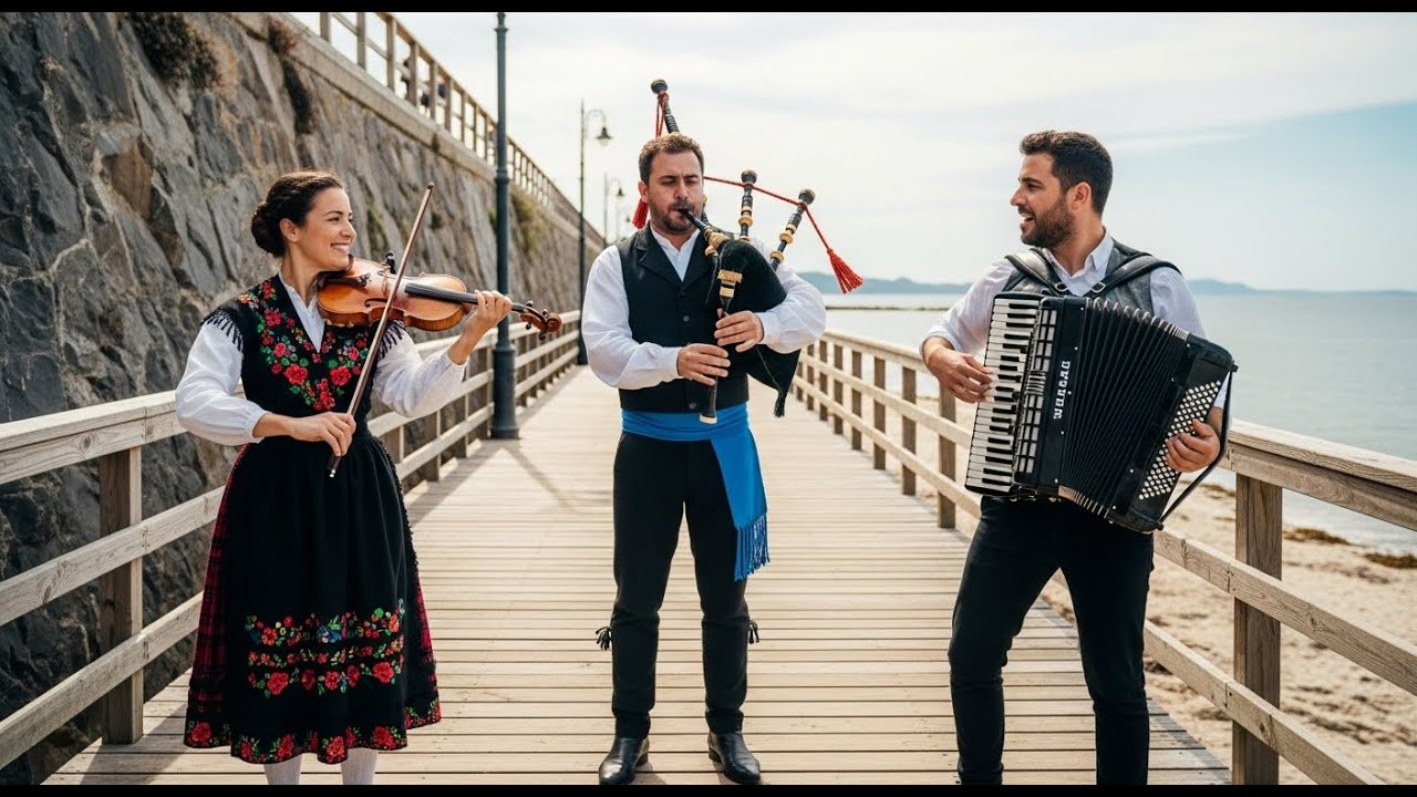 Echoes Along Misted Atlantic Ridges – Celtic And Galician Airs From Ancient Hills