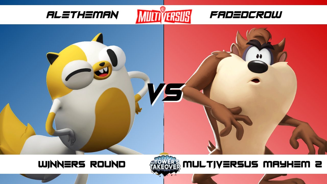 MultiVersus Mayhem 2 Winners Round aletheman (Cake) vs FadedCrow (Taz) MultiVersus Tournament