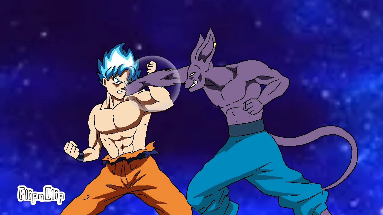 SON GOKU VS BEERUS DRAGON BALL KAKUMEI FLIPACLIP FAN MADE
