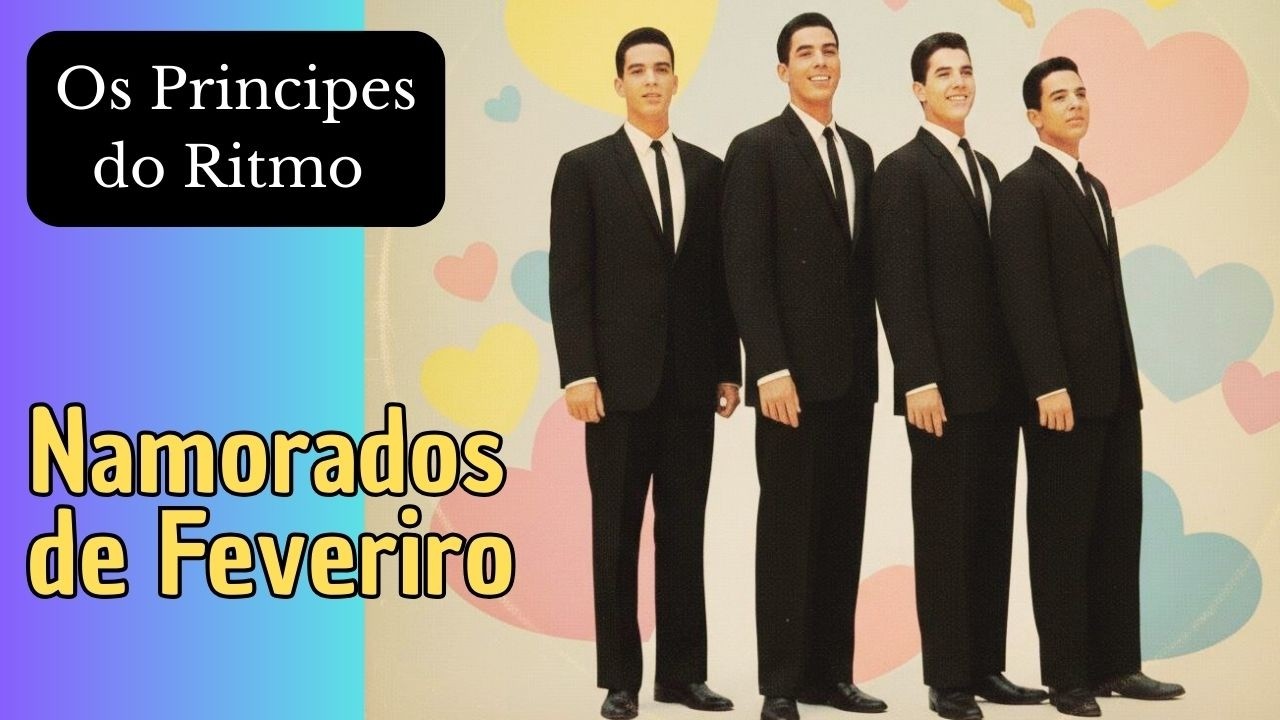 Os Príncipes do Ritmo - Namorados de Fevereiro (Doo-wop | Restauración IA)
