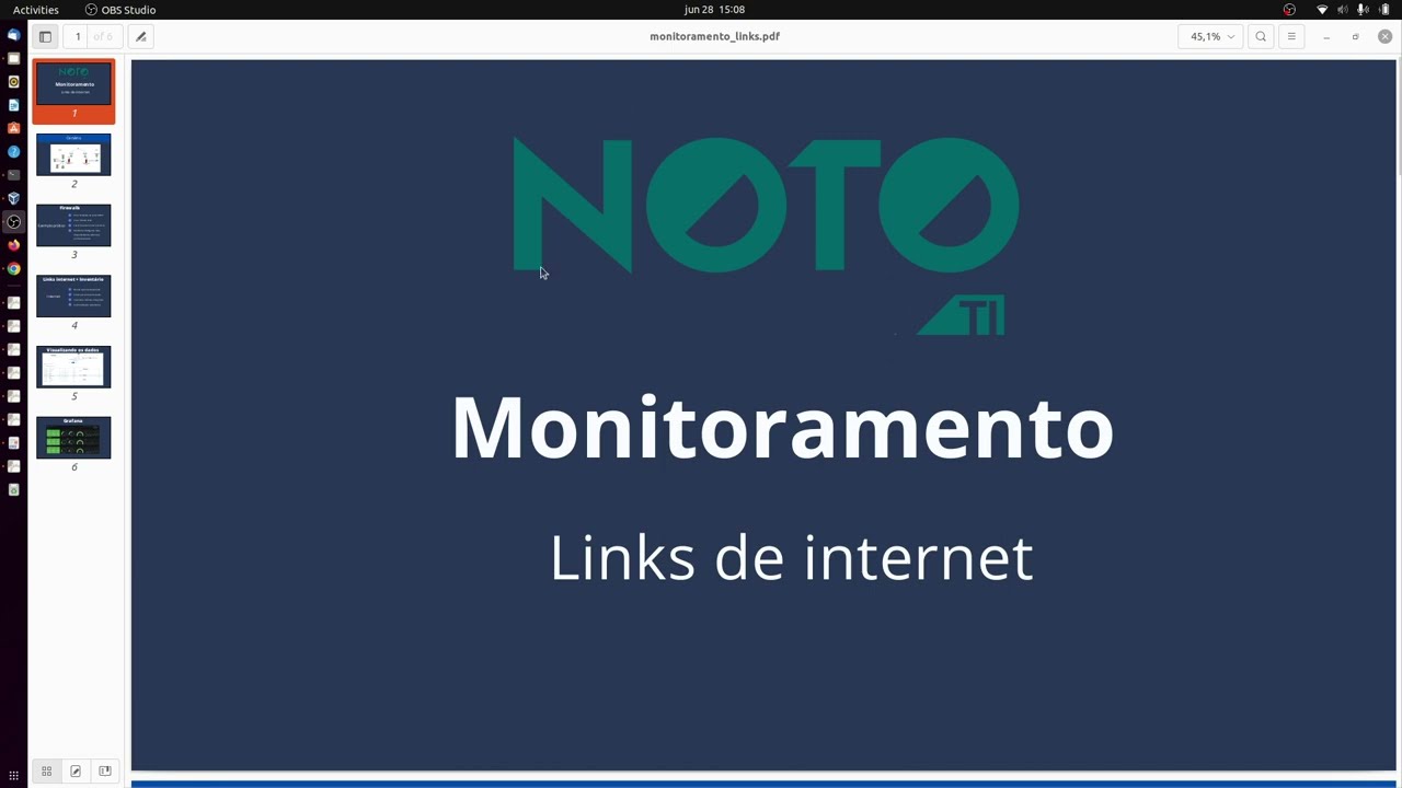 Solução Monitoramento de Links de Internet Pfsense