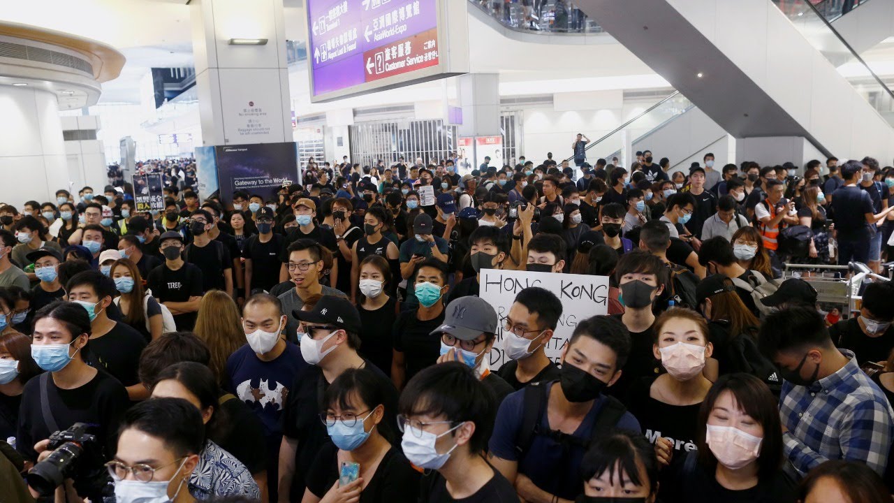 Live | Hong Kong protests continue at the city's airport