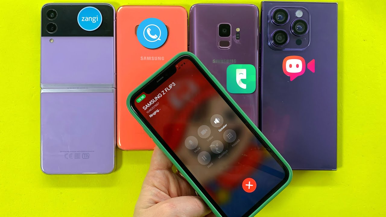 Social Media Zangi+SkyPhone+Comera+JusTalk Incoming Outgoing Call iPhone, Z Flip, S25Ultra, S9, S10e