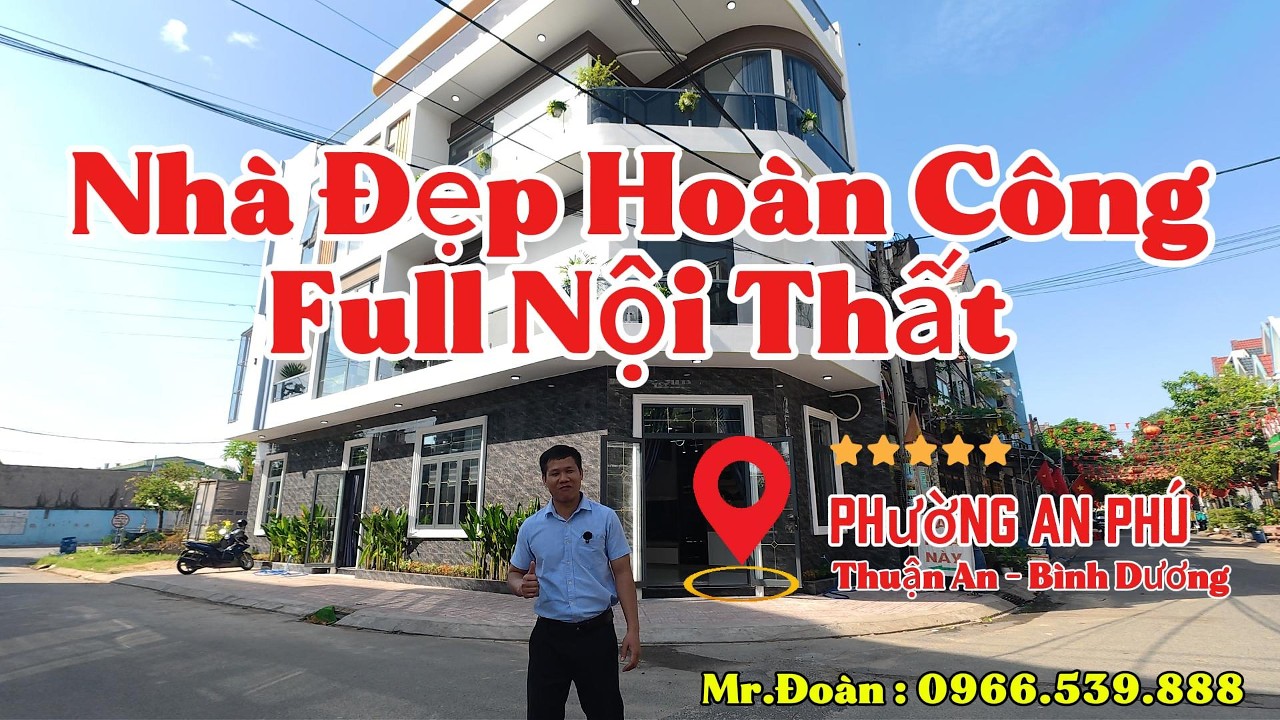 Bán nhà căn góc gần Visip 1 - Thuận An - Bình Dương