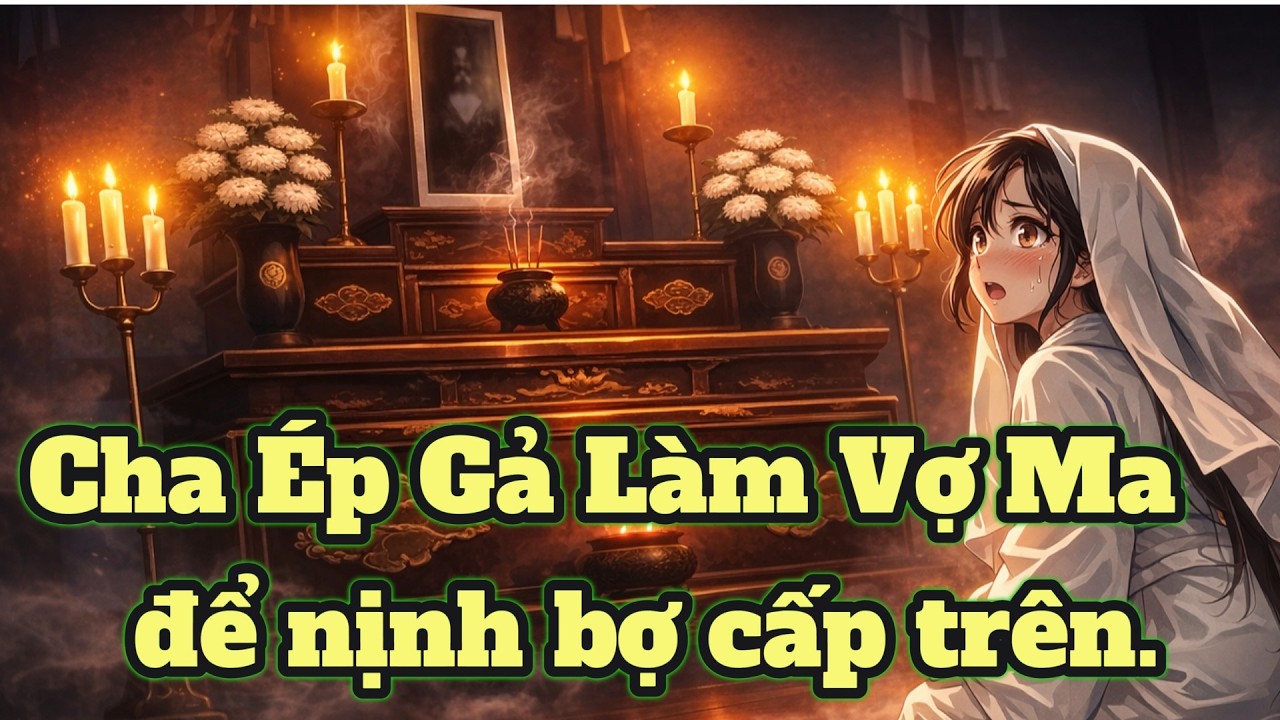 Bàng hoàng khi biết cha quyết định gả mình đi làm đám cưới ma với người chết để nịnh bợ cấp trên