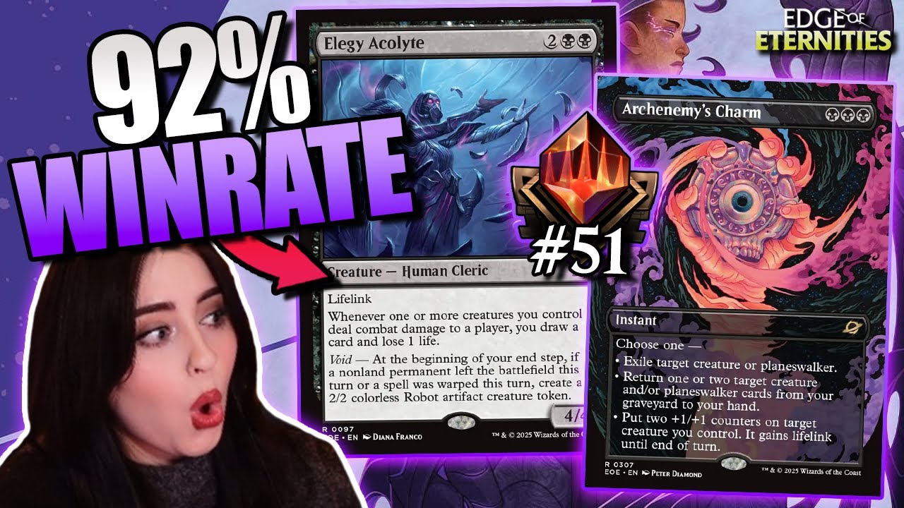 Mono Black got EVEN BETTER! 🖤 | 12-1 into TOP 50! | Standard MTG Arena
