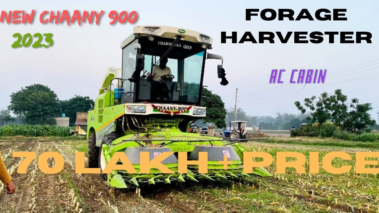 New Chaany 900🌽🌽/ Only 1 in India Ac cabin/ Chardikala Group/ Silage Machine/ Forage harvester