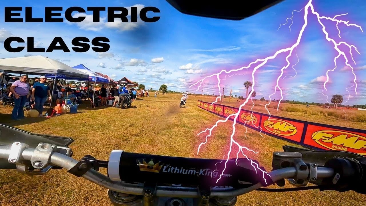 Electric Off Road Racing | FTR Snake River Hare Scrambles Okeechobee on custom electric dirt bike
