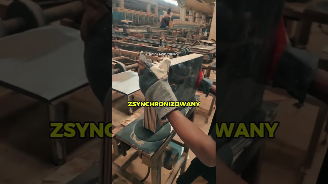 Ekspresowa produkcja produkcyjna! 🏗️ Precyzja i tempo! #fabryka