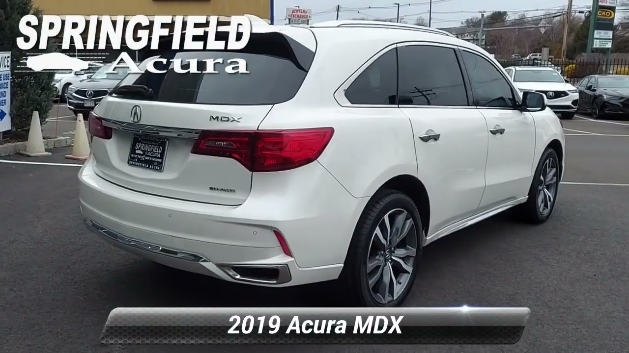 Certified 2019 Acura MDX w/Advance/Entertainment Pkg, Springfield Township, NJ 20724TAB