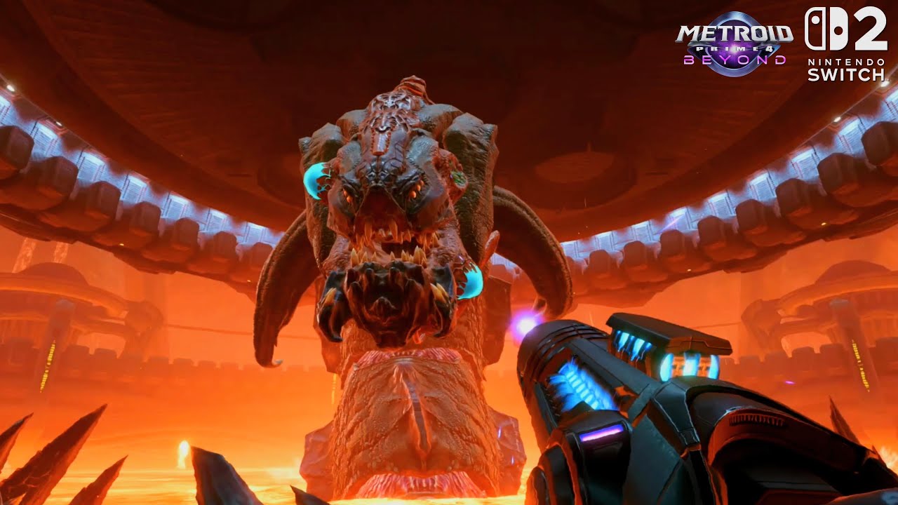 Metroid Prime 4 Beyond: Boss Fight Phenoros & Obtain Psychic Grapple, Escape Flare Pool [SW2]