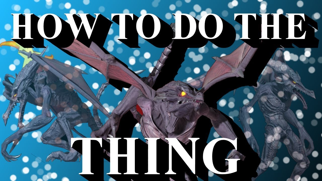 HOW TO DO THE RIDLEY THING