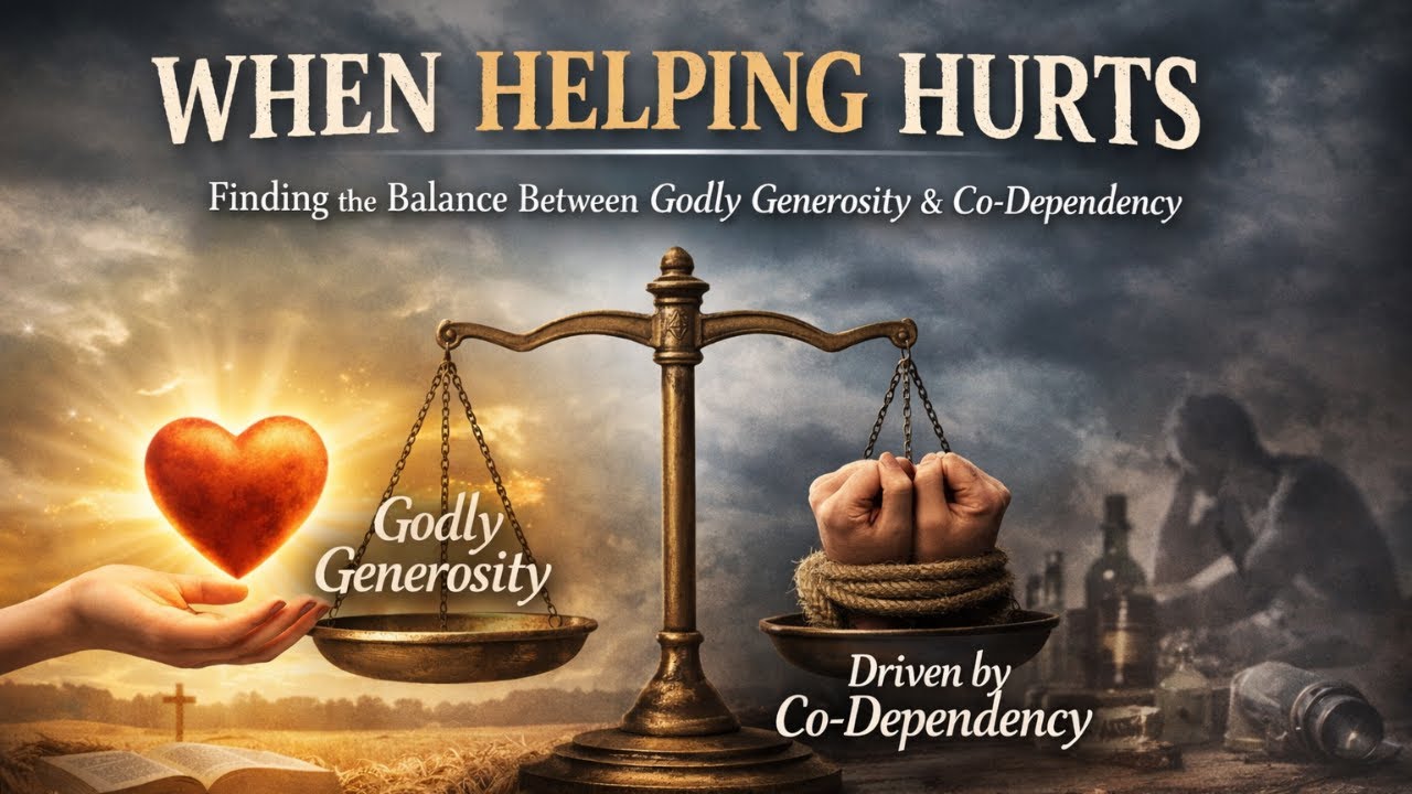 When Helping Hurts | Generosity without Co-Dependency | Jubilee Family Church | Tony V. Hammack
