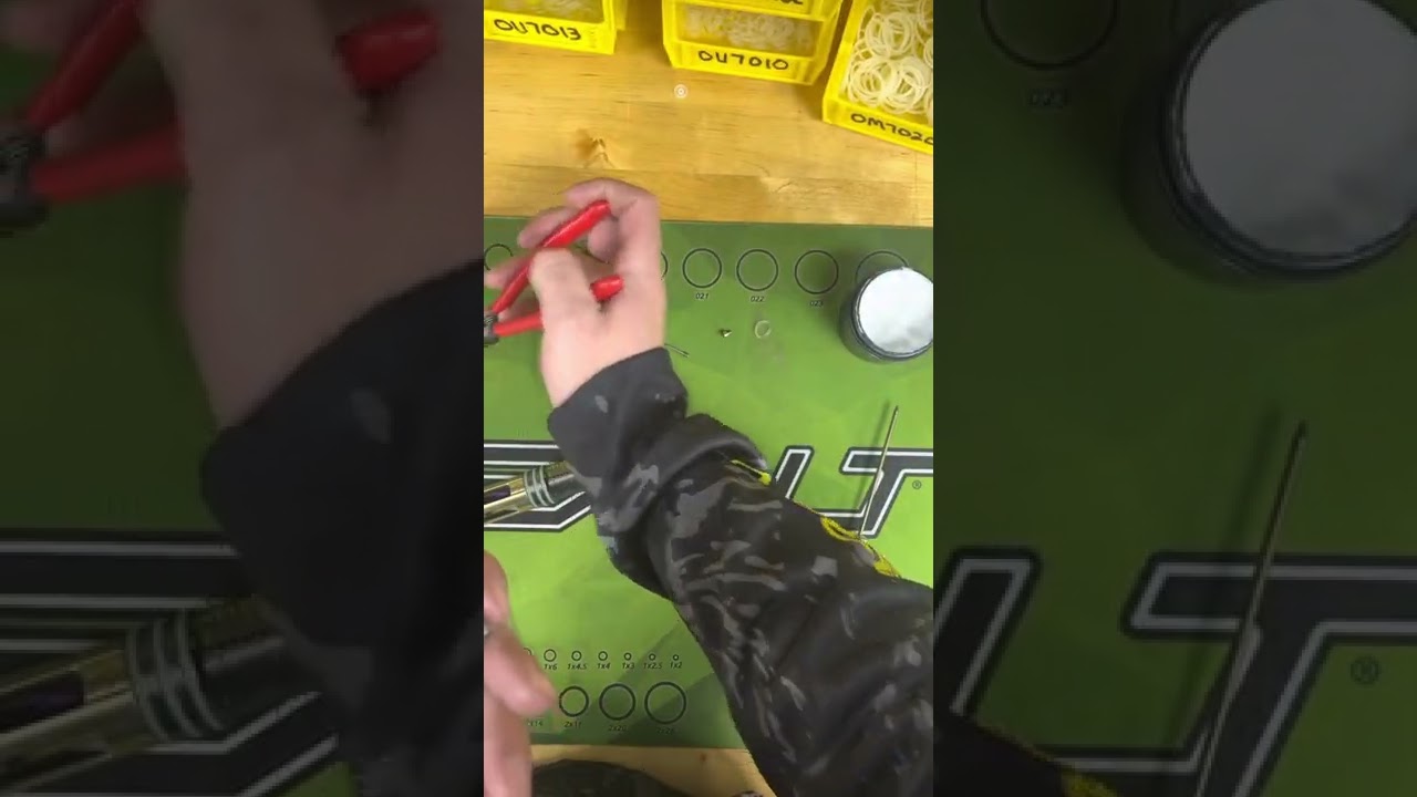 How to change the lift pin o-rings on a Luxe TM40 or Luxe X marker.