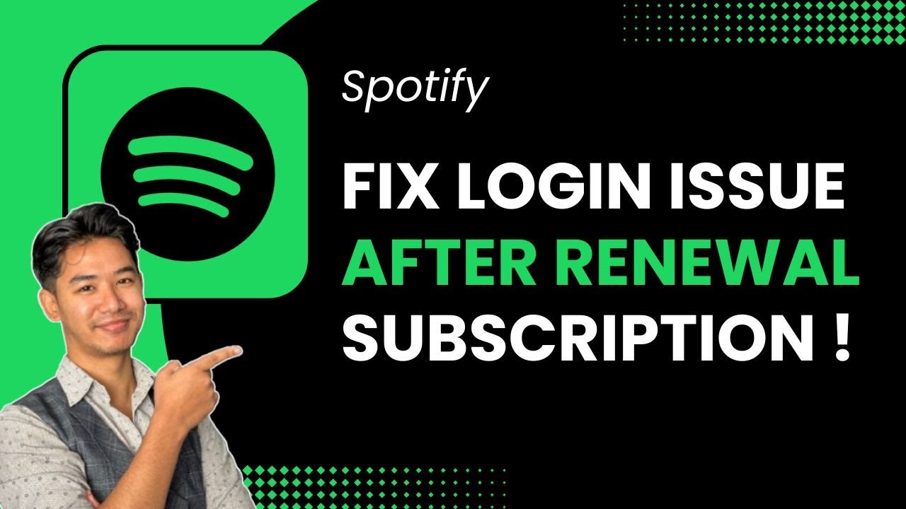 How to Fix Spotify Login Problem After Subscription Renewal !