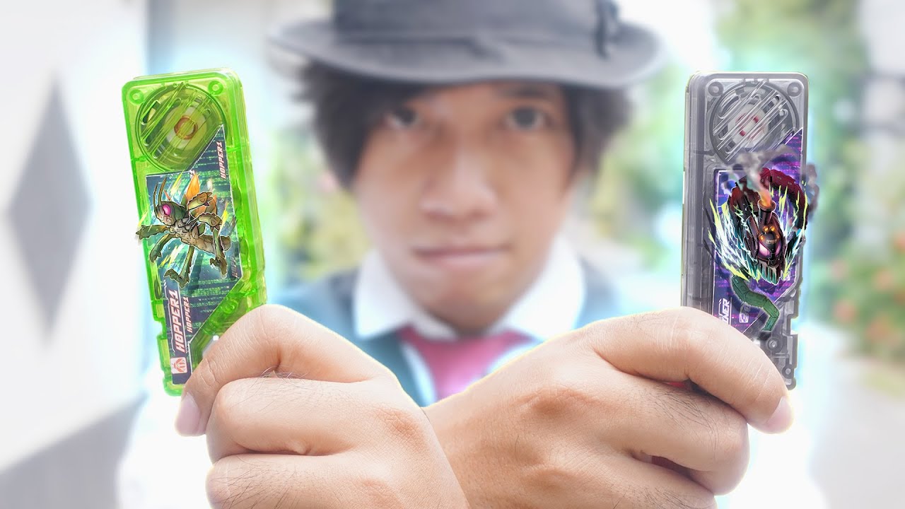 FUUTO PI! IF KAMEN RIDER W USE HOPPER1 & STEAMLINER MEMORY [VFX]