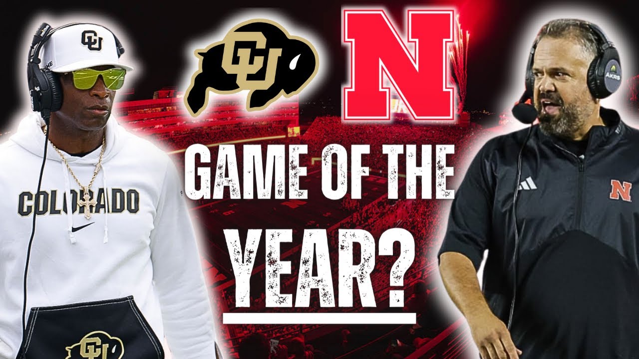 Deion vs Rhule: GAME OF THE YEAR? | Nebraska Colorado PREVIEW | Husker Football Reaction