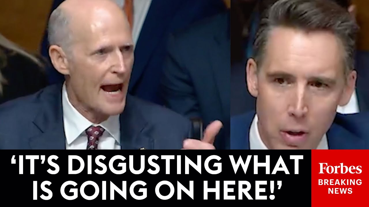 SHOCK MOMENT: Rick Scott & Josh Hawley Battle Over Bill To Ban Stock Trading By Members Of Congress