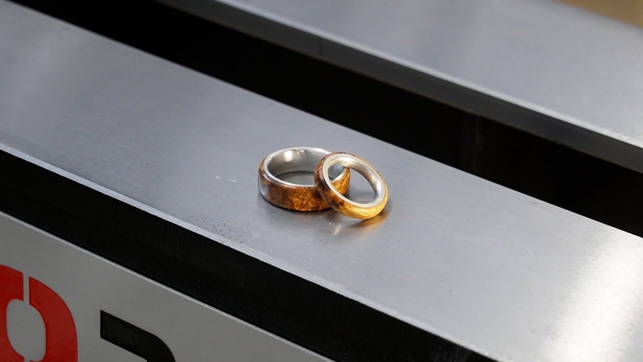 Wooden Wedding Rings! 💍