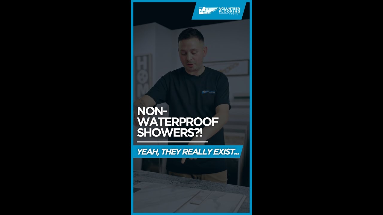 Your shower might not be waterproof... 😳