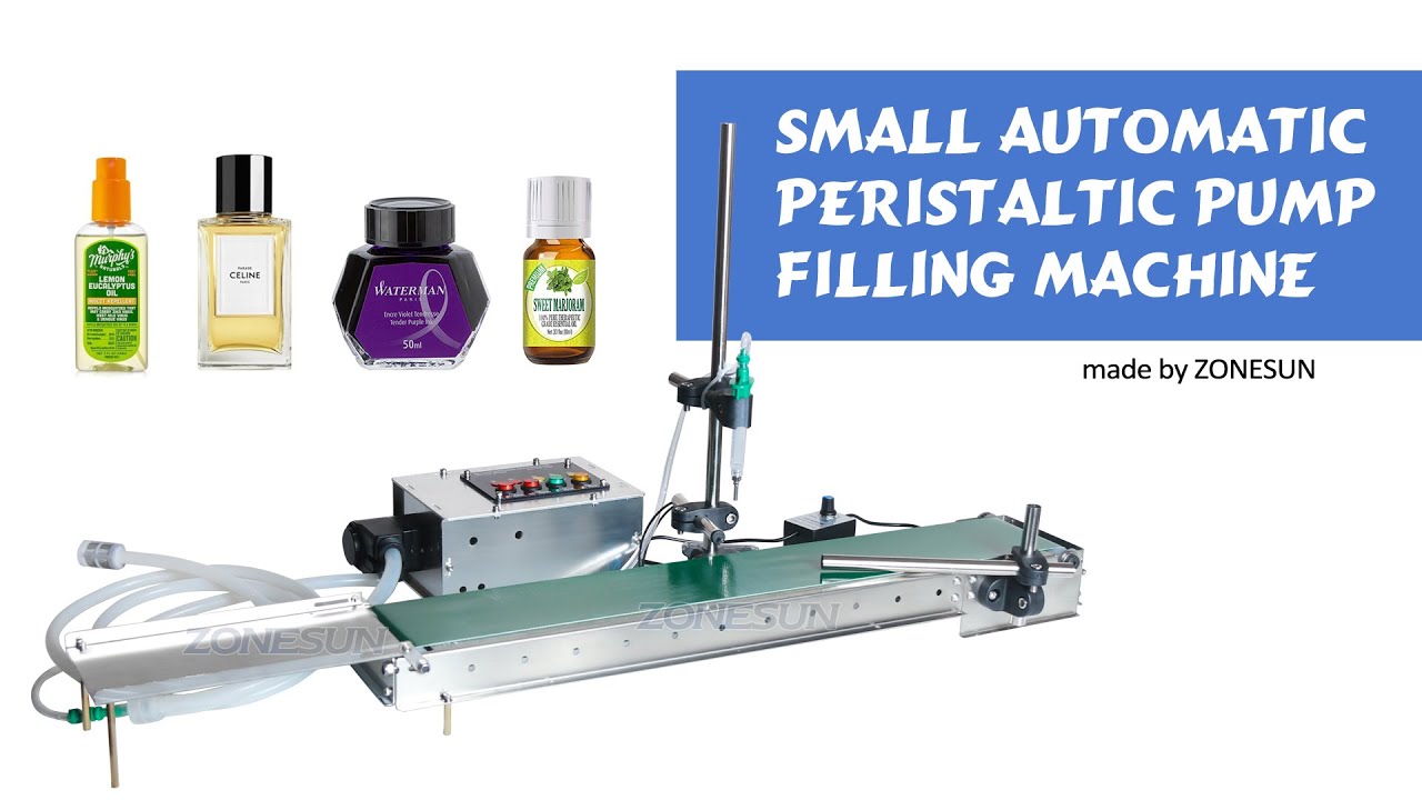 How to use ZS-DTPP100C Small Automatic Peristaltic Pump Filling Machine