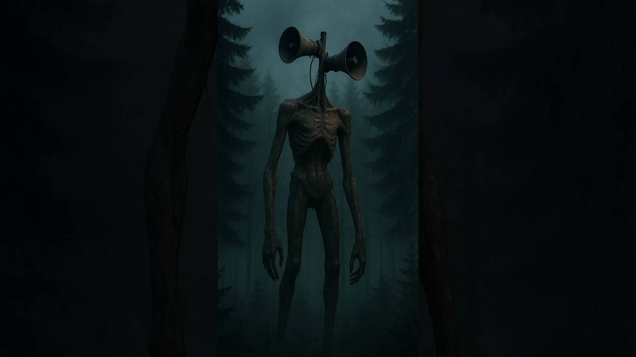 🔊 Siren Head Encounter in the Dark Forest | Horror Short Story 