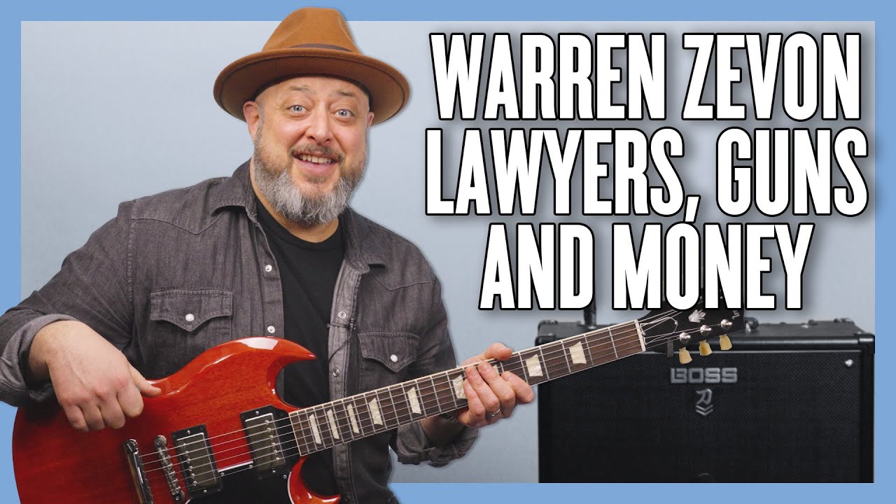 Warren Zevon Lawyers, Guns and Money Guitar Lesson + Tutorial