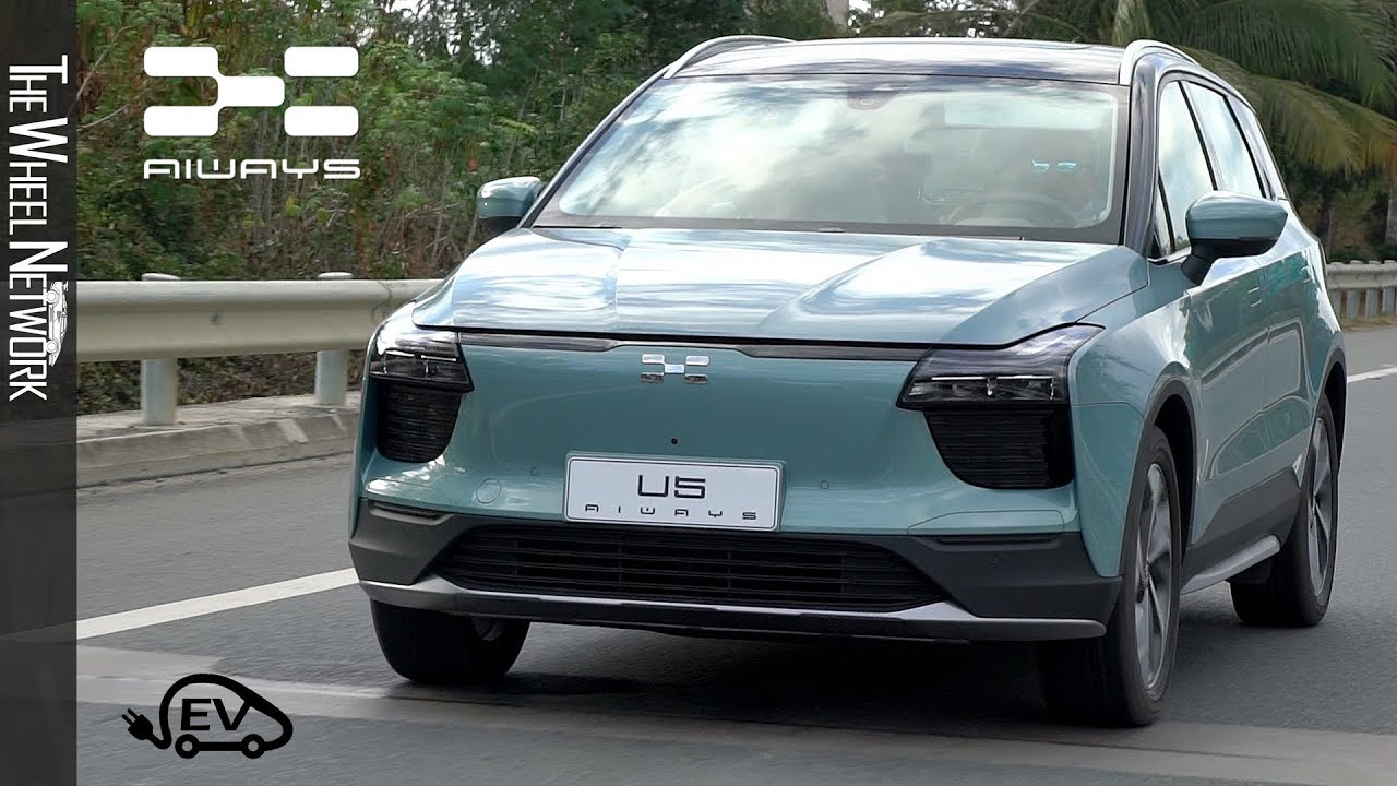 2020 Aiways U5 Electric SUV &ndash; Driving Footage