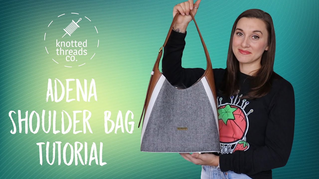 Adena Shoulder Bag Tutorial - from Knotted Threads Co.