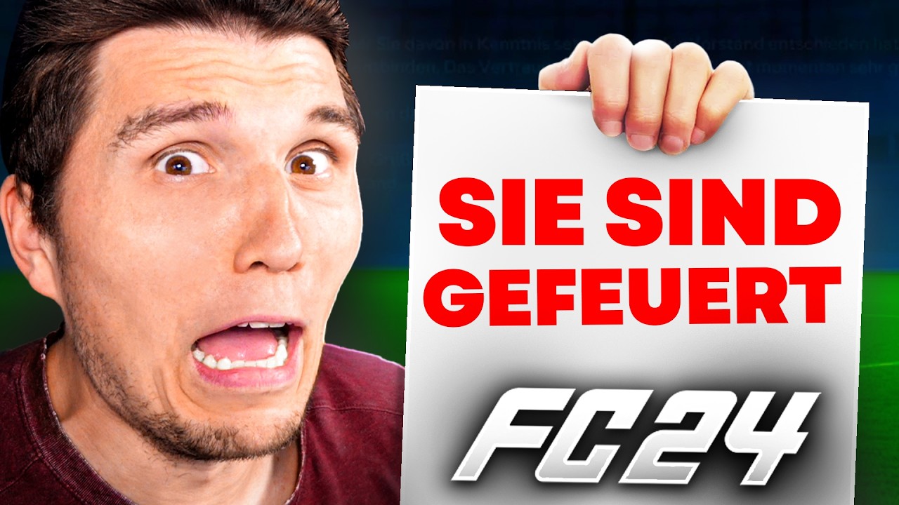 Ich habe 1.000.000.000€ für das BESTE Team bezahlt & wurde trotzdem entlassen | FC24