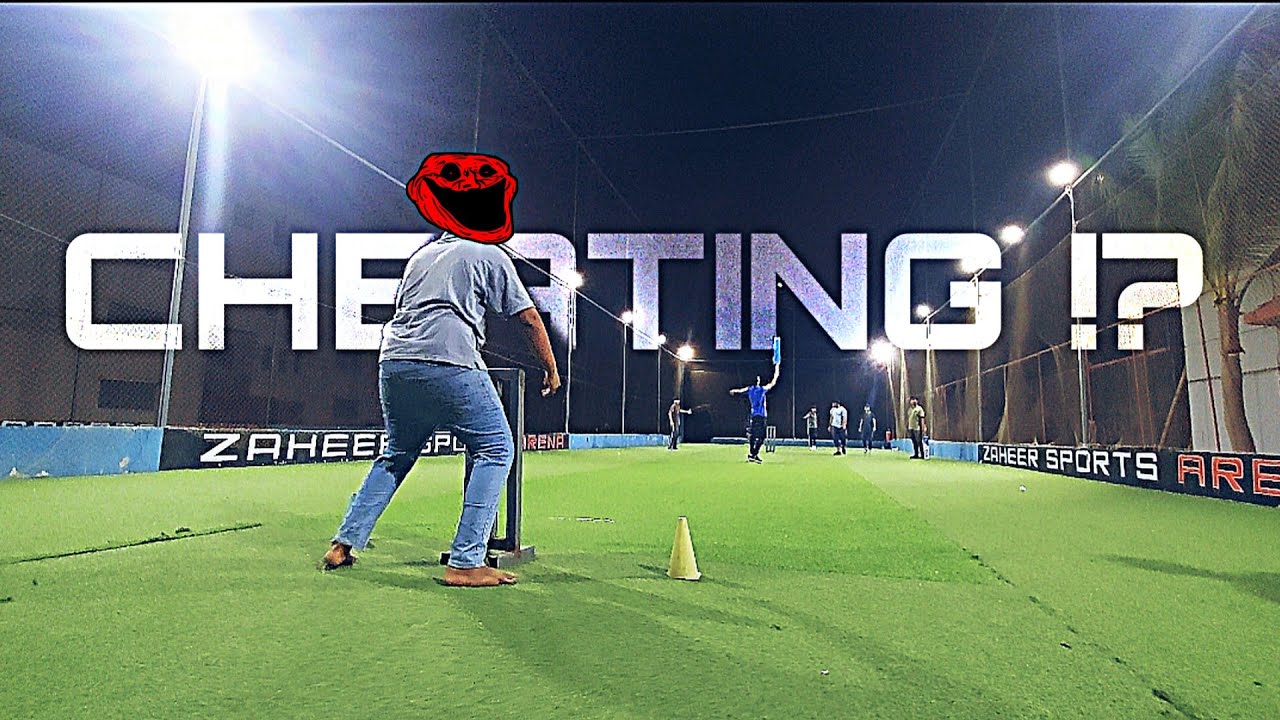 Indoor Cricket Me Cheating 😡 - Shuja Ali - Friendly Matches- 4v4
