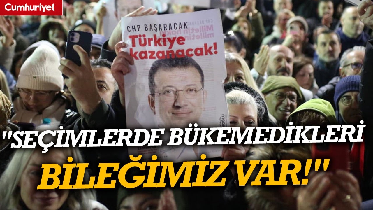 Ekrem İmamoğlu’nun Saraçhane mitingine mektubu! 