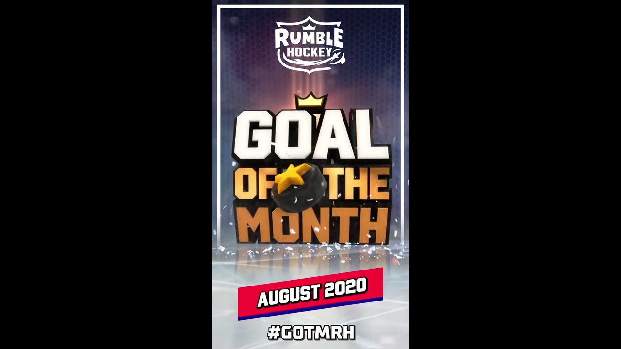 GOAL OF THE MONTH - AUGUST 2020 WINNERS