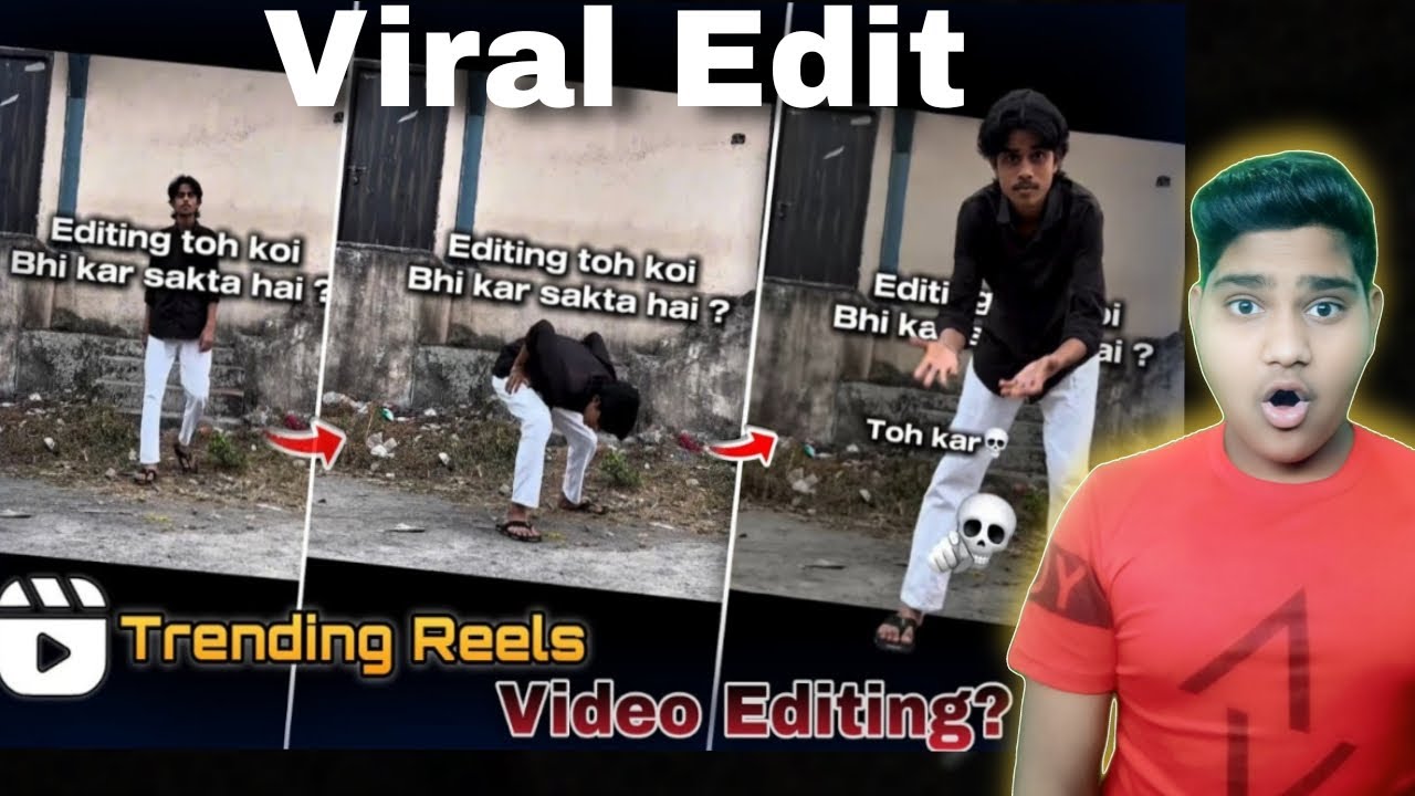 “Editing Toh Koi Bhi Kar Sakta Hai? 😈 | Viral Reels Video Editing 🔥”