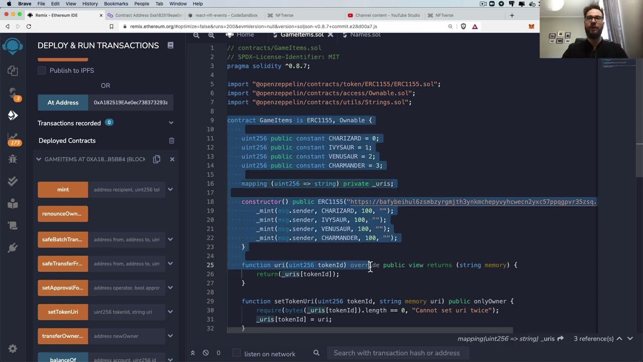 How to use old/deployed smart contract in Remix IDE
