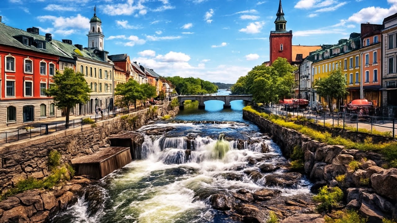 Magical Autumn Landscapes in Sweden | Fall Colors Cinematic 4K