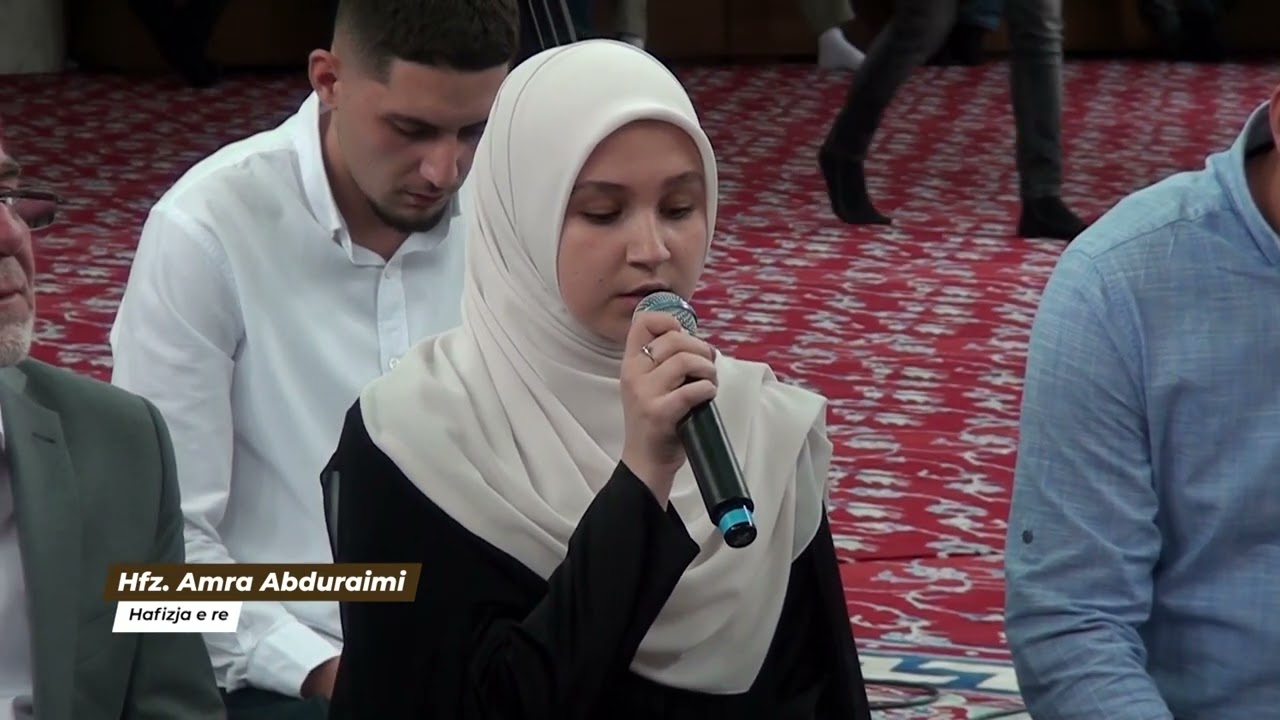 Promovimi i hafizes Amra Abduraimi - Qendra e hifzit 