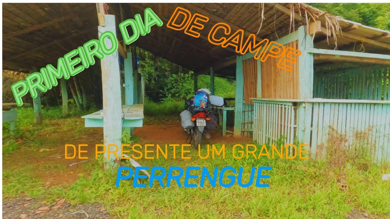 #EP3 BR 319 PRIMEIRO dia de CAMPE. UM grande PERRENGUE...