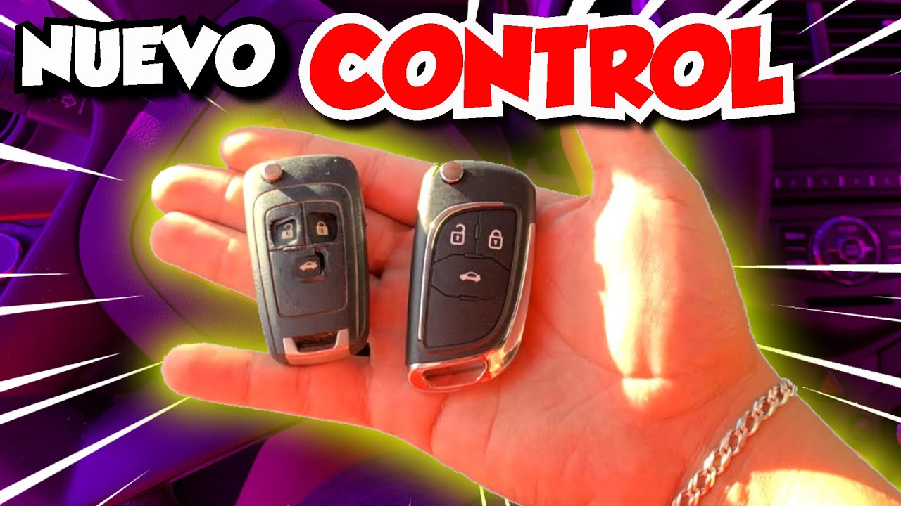 CAMBIO DE CARCASA  LLAVE CHEVROLET SONIC, CRUZE, AVEO, DE 3 BOTONES