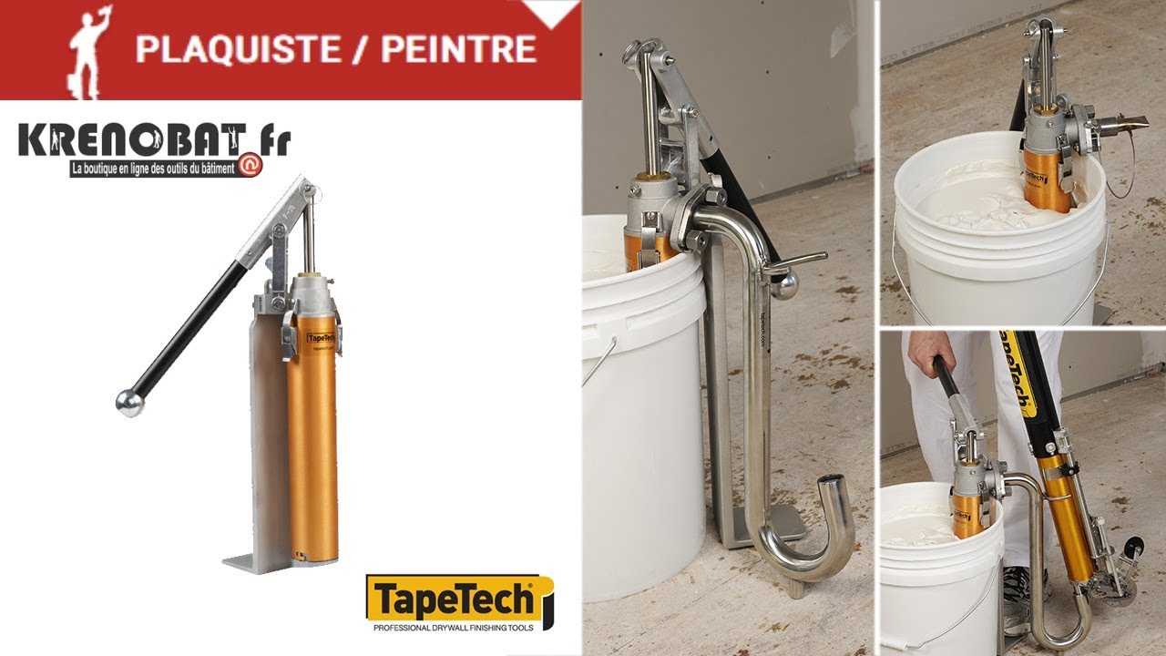 Pompe de remplissage Tapetech