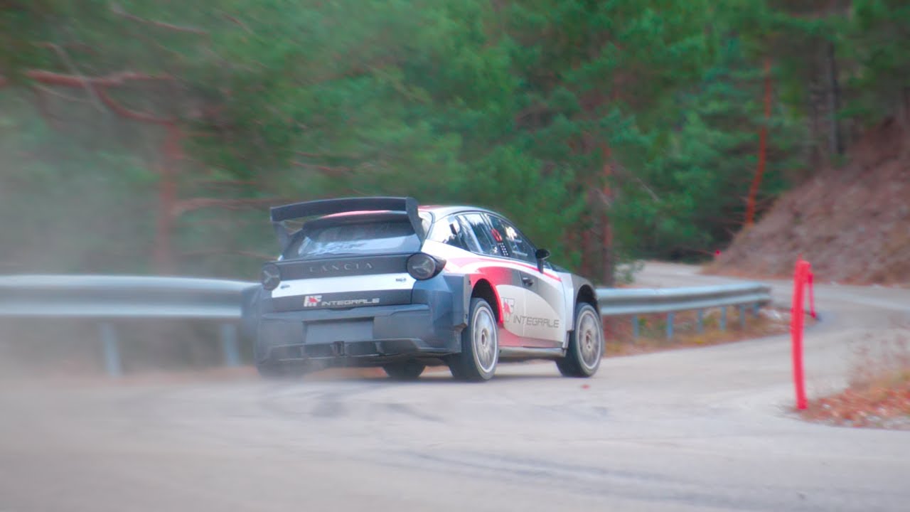 TEST WRC Monte-Carlo 2026 - Lancia Ypsilon Rally2 - Y.Rossel | N.Gryazin