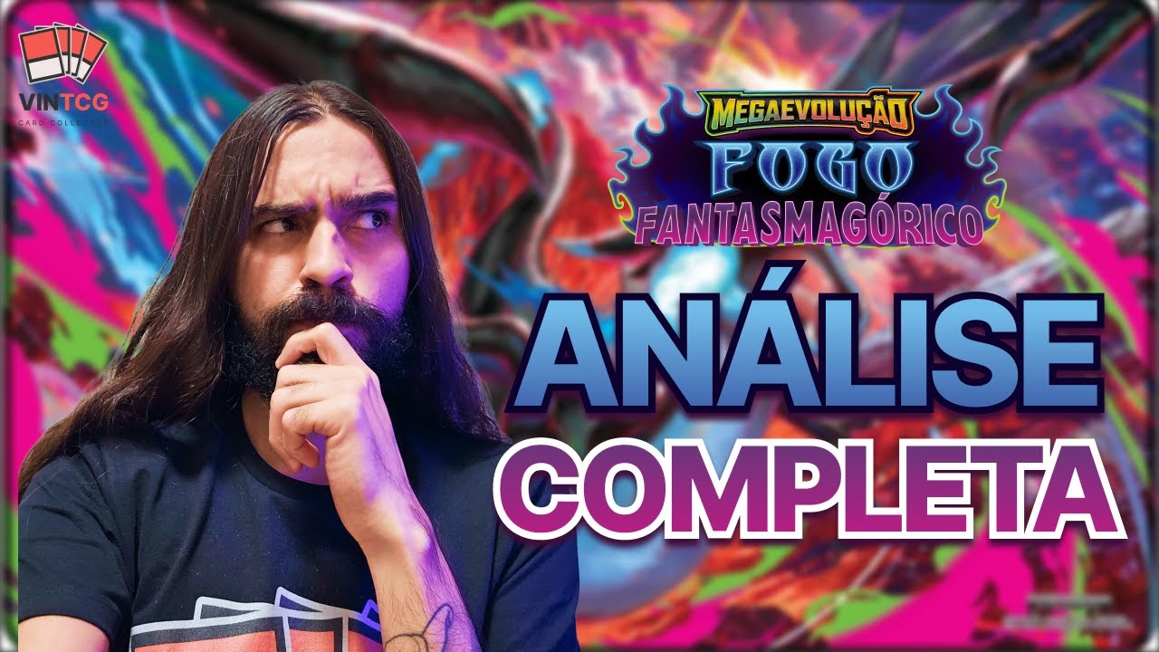 ANÁLISE COMPLETA DA NOVA COLEÇÃO FOGO FANTASMAGÓRICO!  | POKÉMON TCG