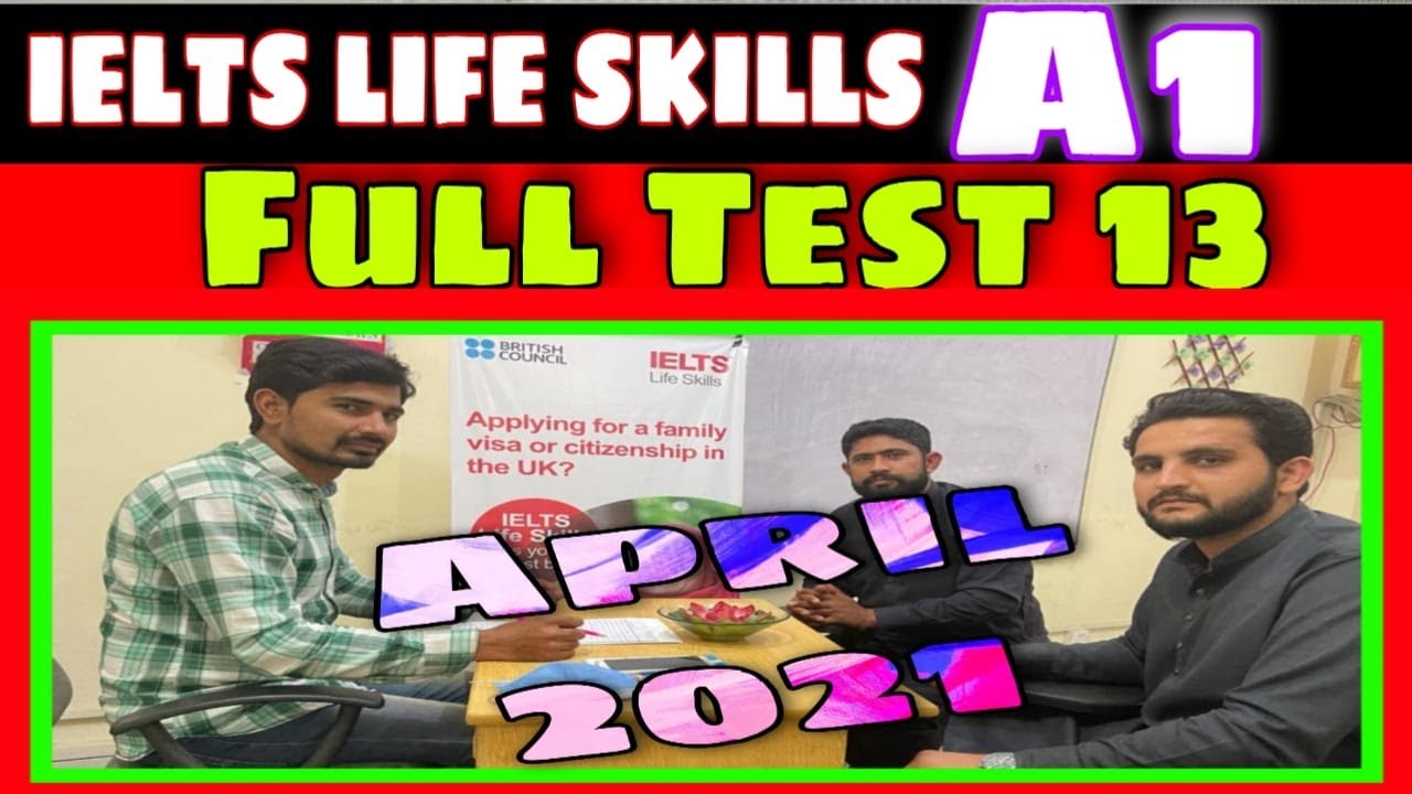 IELTS Life Skills A1 | Full Test | #13 | 2021 | By TFLS