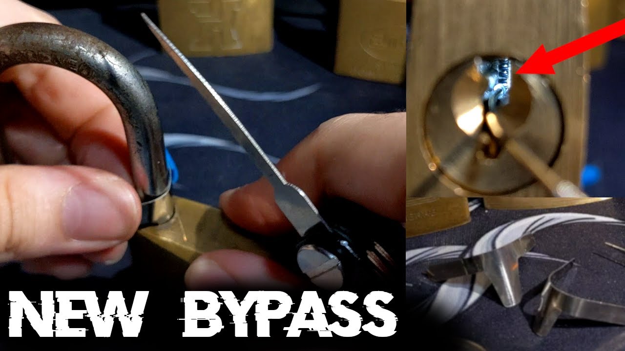 ⚠ NEW GENERATION BYPASS  ⚠ FOR DOUBLE LOCKING PADLOCKS