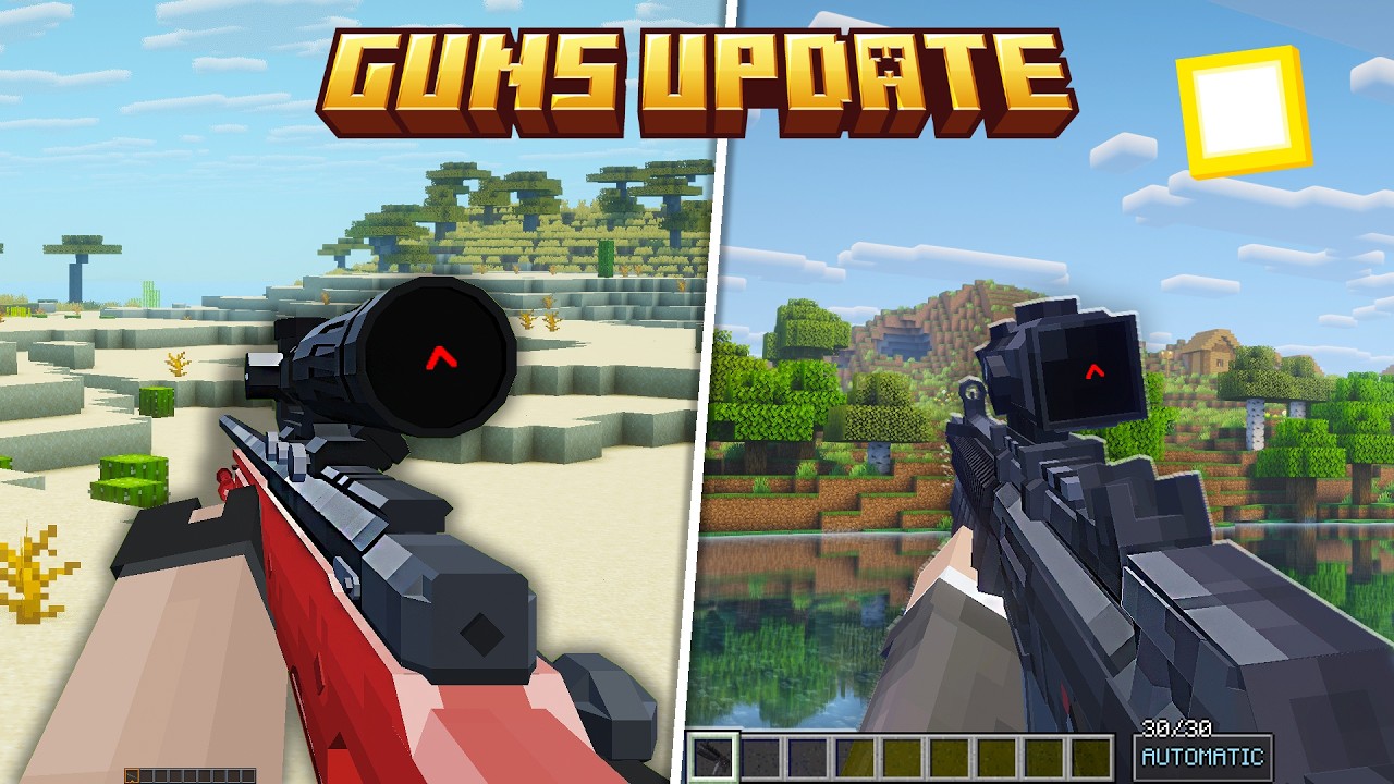 I Tried Every GUN Mod in Minecraft